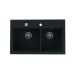 Мойка кварцевая Alveus Granital Atrox 50 Carbon-G91 (790 х 500) Карбон