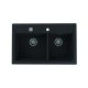 Мойка кварцевая Alveus Granital Atrox 50 Carbon-G91 (790 х 500) Карбон