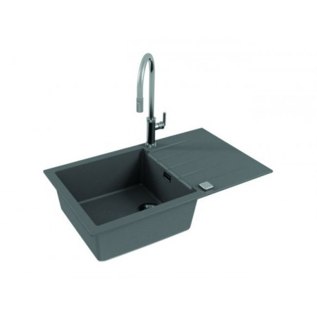 Мойка кварцевая Alveus Granital Cadit 40 Concrete-G81 (860 х 500) Серая Мойка кварцевая Alveus Granital Cadit 40 Concrete-G81 (860 х 500) Серая