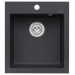 Мойка кварцевая Alveus Granital Genesis Boogie 20-G91 (450 х 500) Чёрная