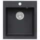 Мойка кварцевая Alveus Granital Genesis Boogie 20-G91 (450 х 500) Чёрная Мойка кварцевая Alveus Granital Genesis Boogie 20-G91 (450 х 500) Чёрная