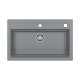 Мойка кварцевая Alveus Granital Atrox 40 Concrete-G81 (790 х 500) Серая