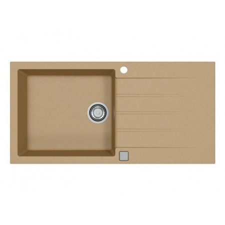 Мойка кварцевая Alveus Granital Cadit 50 Beige-G55 (1000 х 500) Бежевая Мойка кварцевая Alveus Granital Cadit 50 Beige-G55 (1000 х 500) Бежевая