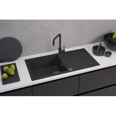 Мойка кварцевая Alveus Granital Cadit 50 Carbon-G91 (1000 х 500) Карбон
