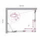 Душевой уголок BelBagno LUCE-AH-21-100/80-C-Cr Душевой уголок BelBagno LUCE-AH-21-100/80-C-Cr