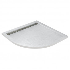 Поддон из искусственного мрамора 100х100 Cezares TRAY-AS-R-100-30-W без сифона