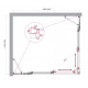 Душевой уголок LUCE-AH-22-140/120-C-Cr Душевой уголок LUCE-AH-22-140/120-C-Cr