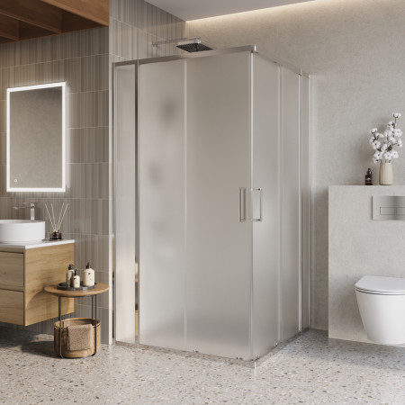 Душевой уголок BelBagno LUCE-A-22-90+20-P-Cr Душевой уголок BelBagno LUCE-A-22-90+20-P-Cr