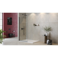 Душевая перегородка Cezares LIBERTA-L-1-TB-95-C-NERO