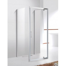 Душевой уголок Cezares MOLVENO-BA2-90/90-C-Cr-IV, 90х90х195, профиль хром, стекло прозрачное