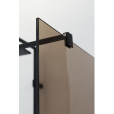 Душевая перегородка Cezares LIBERTA-L-1-120-BR-NERO