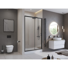 Дверь в проём BelBagno UNO-195-BF-1-130-C-NERO