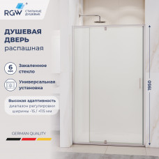 Душевая дверь RGW PA-008 (Матовое-Сатинат, 1000)