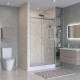 Душевая дверь шириной 121см BelBagno MARINO-2-BF-1-120-C-CR профиль хром, стекло прозрачное Душевая дверь шириной 121см BelBagno MARINO-2-BF-1-120-C-CR профиль хром, стекло прозрачное