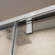 Душевая дверь шириной 110см BelBagno SOFT_CLOSE-1-BF-1-110-C-Cr профиль хром, стекло прозрачное Душевая дверь шириной 110см BelBagno SOFT_CLOSE-1-BF-1-110-C-Cr профиль хром, стекло прозрачное