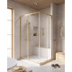 Душевой уголок Cezares RELAX-304-AH-2-120/90-C-BORO, 120х90х200, профиль брашированное золото, прозрачное стекло Душевой уголок Cezares RELAX-304-AH-2-120/90-C-BORO, 120х90х200, профиль брашированное золото, прозрачное стекло