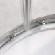 Душевой уголок Cezares RELAX-304-R-2-90-C-CR, 90х90х200, профиль хром, стекло прозрачное Душевой уголок Cezares RELAX-304-R-2-90-C-CR, 90х90х200, профиль хром, стекло прозрачное