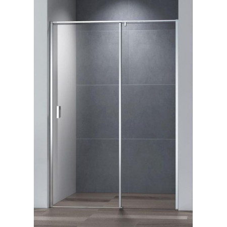 Душевая дверь Cezares URBAN-B-12-100-C-CR, 100х195, профиль хром, стекло прозрачное