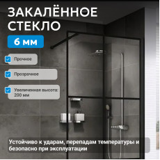 Душевая перегородка ABBER Immer Offen AG62100B