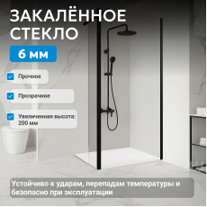 Душевая перегородка ABBER Immer Offen AG66100B