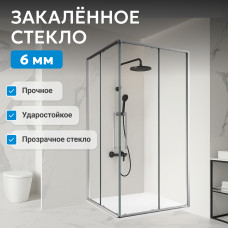 Душевой уголок ABBER Schwarzer Diamant AG02100H