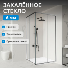 Душевой уголок ABBER Schwarzer Diamant AG02100H