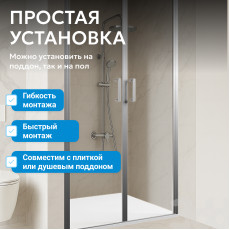 Душевая дверь ABBER Sonnenstrand AG04110S