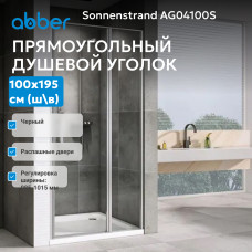 Душевая дверь ABBER Sonnenstrand AG04100S