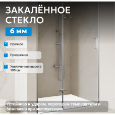 Душевая дверь ABBER Zart AG08090