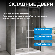Душевая дверь ABBER Sonnenstrand AG07100