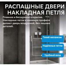 Душевая дверь ABBER Zart AG08120