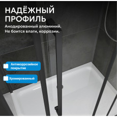 Душевая дверь ABBER Zart AG08100B