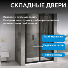 Душевая дверь ABBER Sonnenstrand AG07090B