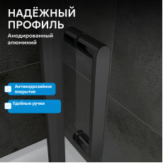 Душевой уголок ABBER Sonnenstrand AG04090B-S90B