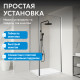 Душевой уголок ABBER Sonnenstrand AG04080-S70 Душевой уголок ABBER Sonnenstrand AG04080-S70