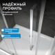 Душевой уголок ABBER Schwarzer Diamant AG30110H-S100-S100