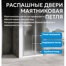 Душевая дверь ABBER Sonnenstrand AG04120MS