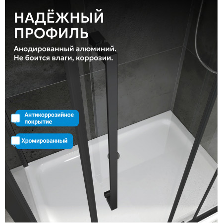 Душевая дверь ABBER Sonnenstrand AG04120MS Душевая дверь ABBER Sonnenstrand AG04120MS