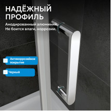 Душевая дверь ABBER Sonnenstrand AG04100M