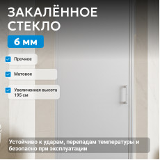 Душевая дверь ABBER Sonnenstrand AG04100M