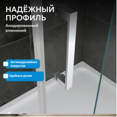 Душевой уголок ABBER Schwarzer Diamant AG301005-S705