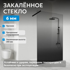 Душевая перегородка ABBER Immer Offen AG69101BD