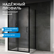 Душевой уголок ABBER Schwarzer Diamant AG30130B5-S100B5