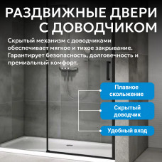 Душевая дверь ABBER Komfort AG93130B