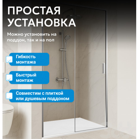 Душевая дверь ABBER Komfort AG93160