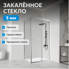 Душевой уголок ABBER Schwarzer Diamant AG301005-S605