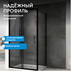 Душевой уголок ABBER Schwarzer Diamant AG30120B5-S60B5