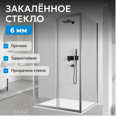 Душевой уголок ABBER Schwarzer Diamant AG30120H-S60-S60