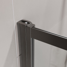 Душевая шторка на ванну CEZARES SLIDER-FIX-VF-11-90/150-C-GM с фиксированным креплением одной створки