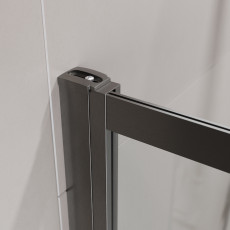 Душевая шторка на ванну CEZARES SLIDER-FIX-VF-11-90/150-C-GM с фиксированным креплением одной створки